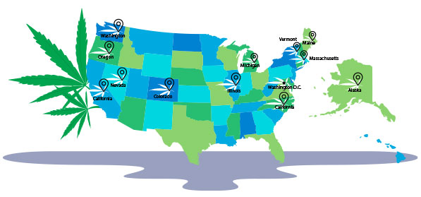 Where is Marijuana Legal in the United States?