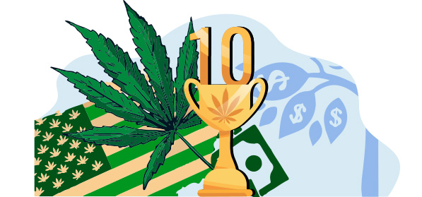 The 10 Largest Marijuana Stocks in 2023